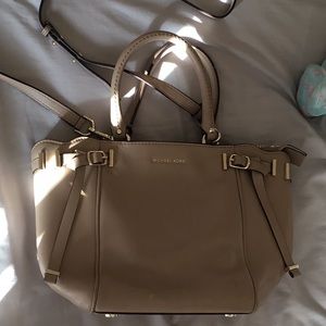 Tan Michael Kors purse